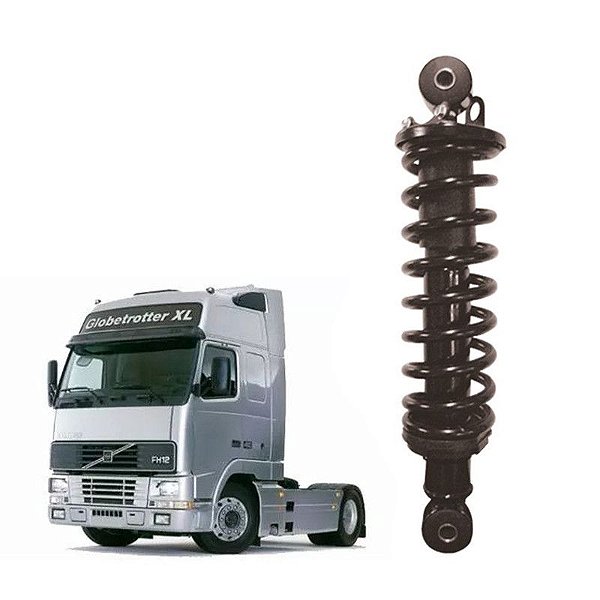 Amortecedor Cabine Volvo Fh 2001 2002 2003 Dianteiro C Mola
