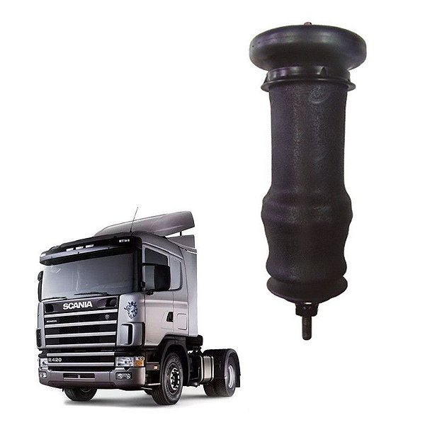 Amortecedor Cabine Scania Serie 4 R 2002 Dianteiro Pino Fino