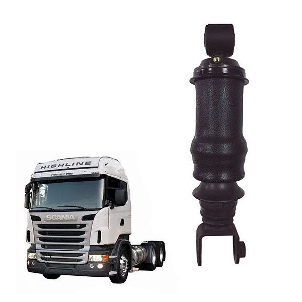 Amortecedor Cabine Scania S5 G R 2012 2013 2014 Dianteiro