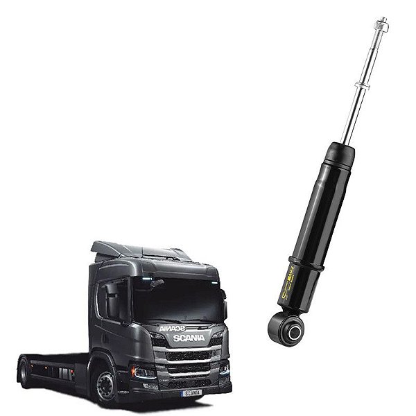 Amortecedor Cabine Scania R S 2021 2022 Traseiro