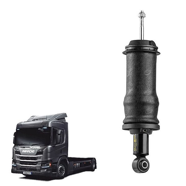 Amortecedor Cabine Scania R S 2019 2020 2021 2022 Traseiro