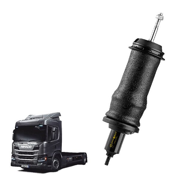 Amortecedor Cabine Scania R S 2019 2020 2021 2022 Dianteiro