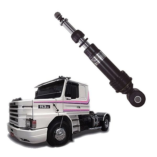 Amortecedor Cabine Scania 113 R Traseiro