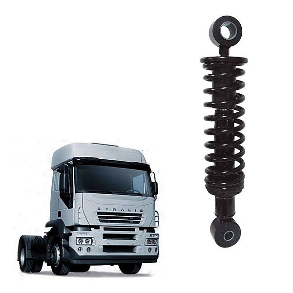 Amortecedor Cabine Iveco Stralis Dianteiro Com Mola