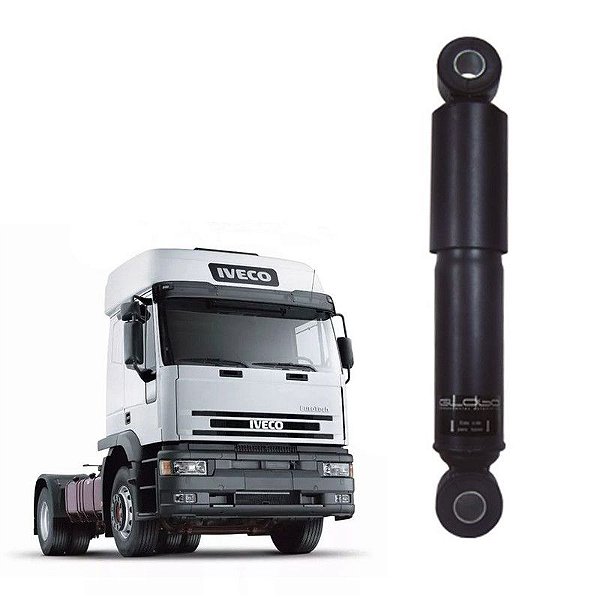 Amortecedor Cabine Iveco Eurotech 1997 1998 1999 Dianteiro