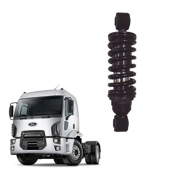 Amortecedor Cabine Ford Cargo Cabine Normal Dianteiro C Mola