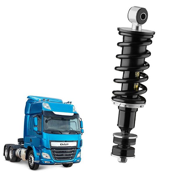 Amortecedor Cabine Daf Cf Traseiro Com Mola