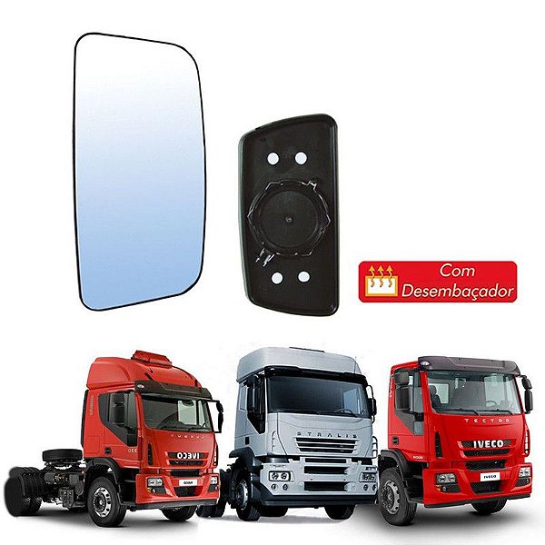 Vidro Retrovisor Iveco Stralis Cursor Tector C Desembaçador