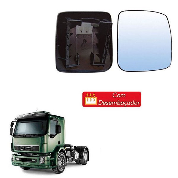 Vidro Auxiliar Volvo Vm Lado Direito Com Desembaçador