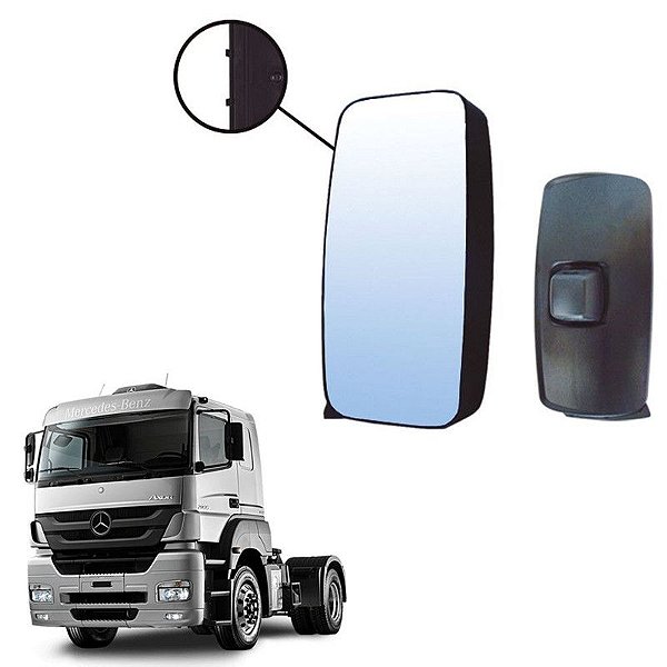 Retrovisor Principal Mb Axor Atego 2017 Le Sem Desembaçador