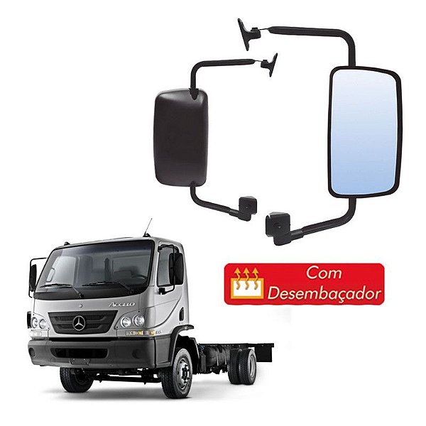 Retrovisor Completo Mb Acello Lado Esquerdo Com Desembaçador
