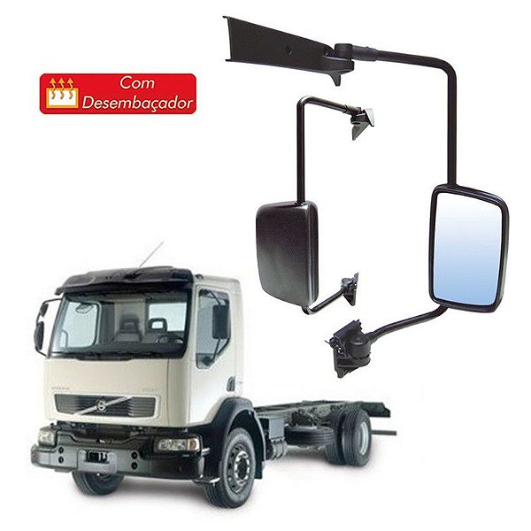 Espelho Retrovisor Volvo Vm Ld Com Desembaçador