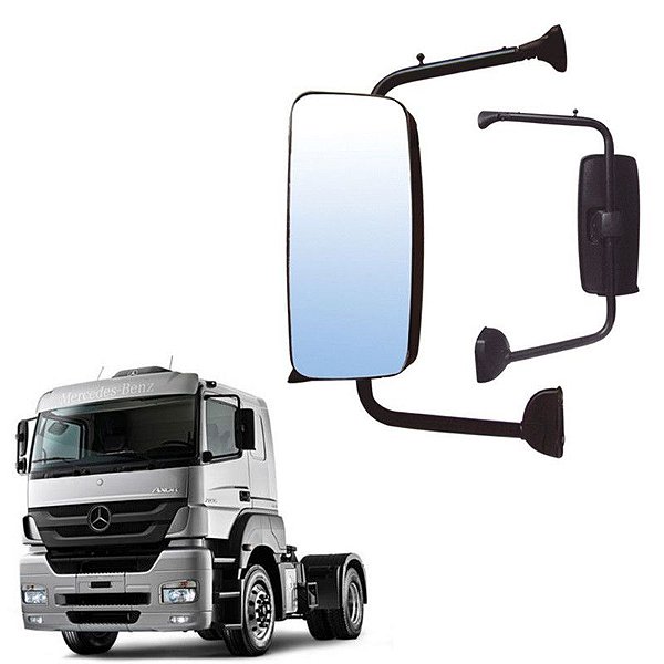 Espelho Retrovisor Mb Axor Atego Le Sem Desembaçador