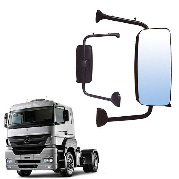 Espelho Retrovisor Mb Axor Atego Ld Sem Desembaçador