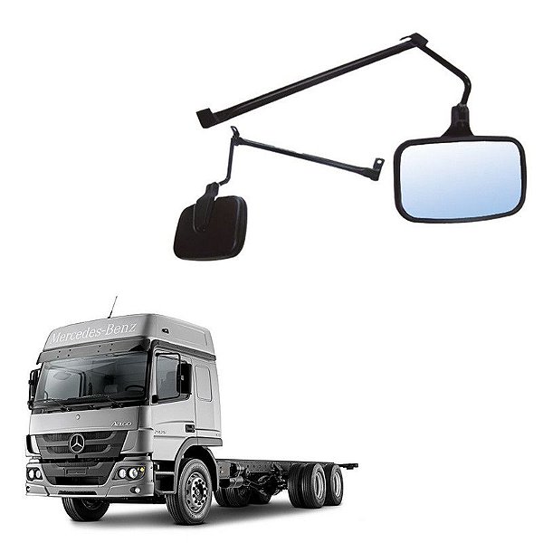 Espelho Frontal Mb Axor Atego Cabine Alta
