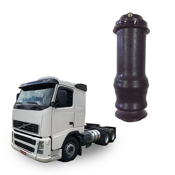 Bolsa Pneumatica Volvo Fh 2004 2005 Dianteira Haste 12mm