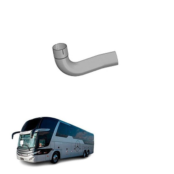 Tubo Intermediário Ônibus 1726 Original 3824900231 3.1/2p