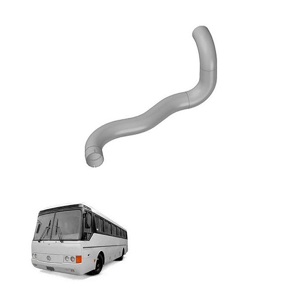 Tubo Intermediário Ônibus O400 Original 6644908319 4.1/2"