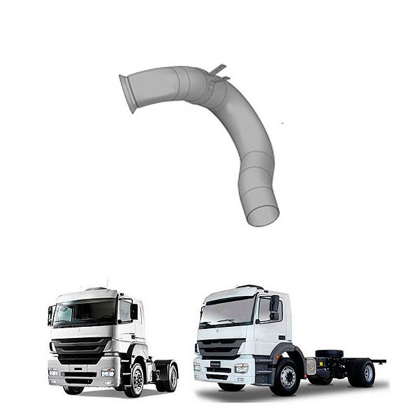 Tubo Motor Adaptação Mercedes Axor 3044 4.1/2polegadas Euro3