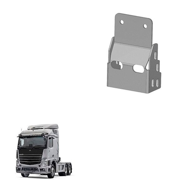 Suporte Do Estribo Central Axor Actros Original A3448850036
