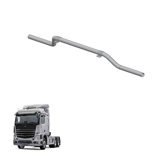 Suporte Paralama Entre Eixo Axor Actros Galvanizado