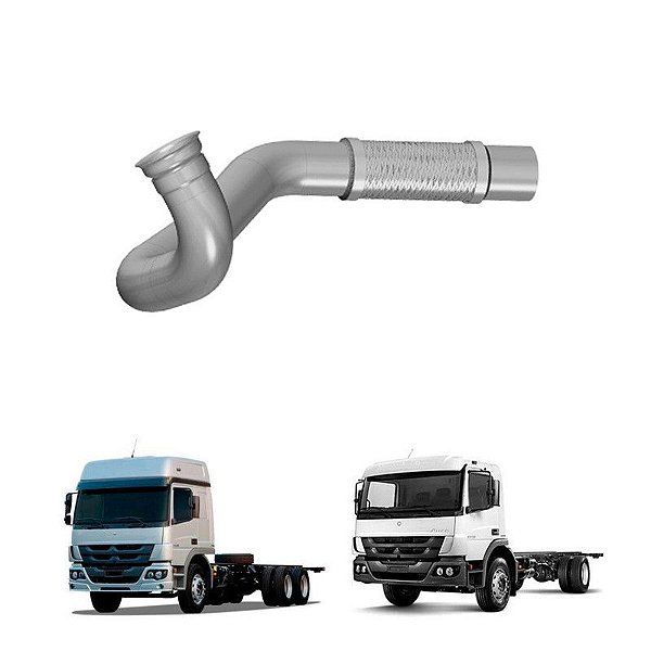 Tubo Intermediário Atego 3 Original 4923859