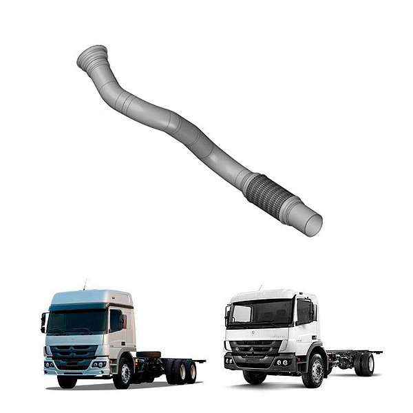 Tubo Motor Atego Euro 5 Original A9584902019 3.1/2 Polegadas