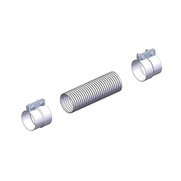 Conjunto Flexível Abraçadeira Inóx (3.1/2" X 400mm)