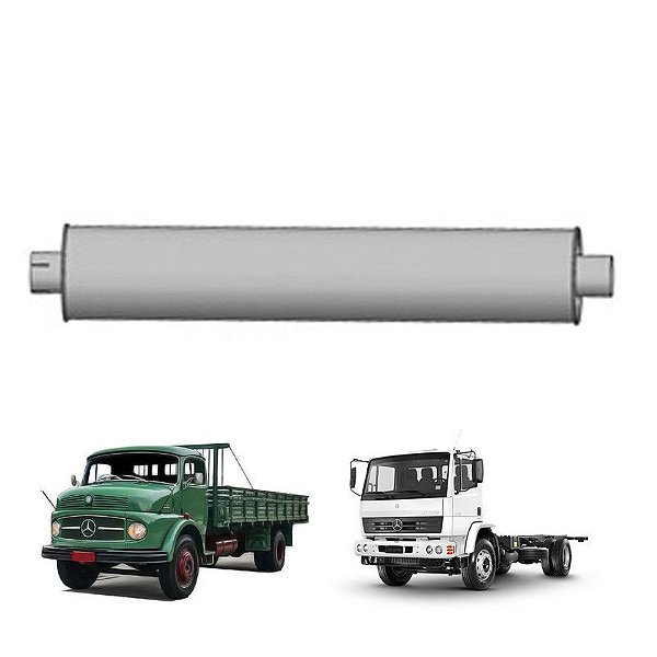 Silencioso Oco Mercedes Galvanizado