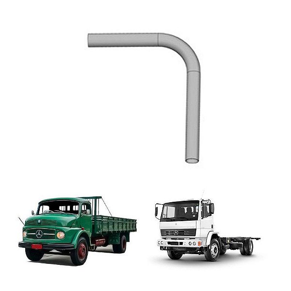 Tubo Terminal Mercedes 3 Polegadas Original 3464925101