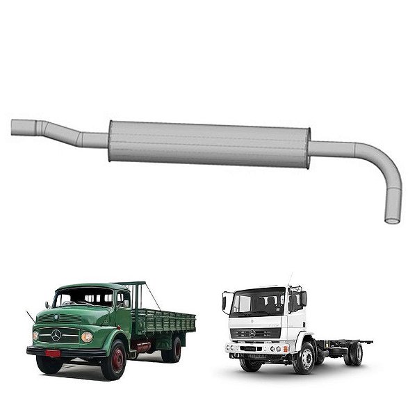 Silencioso Completo Mercedes Original 3454907115 Galvanizado