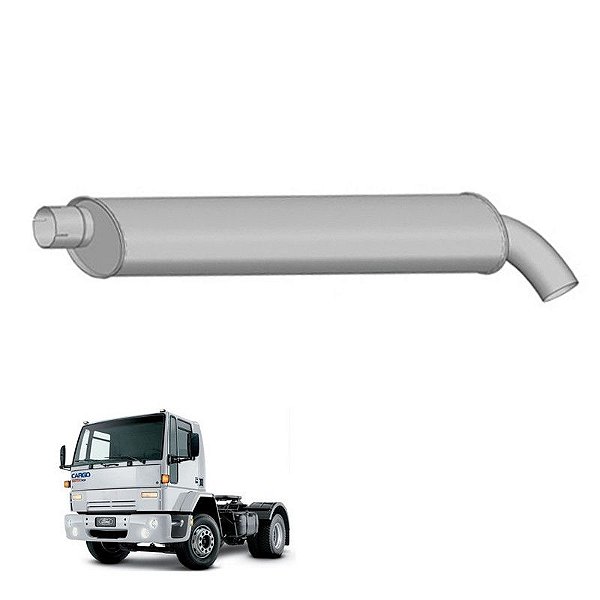 Silencioso Ford Cargo 4331s Original 3c455230hb Euro 3