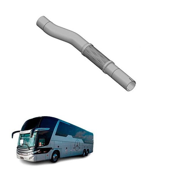 Tubo Flexível Intermediario Mercedes Original 3844904131