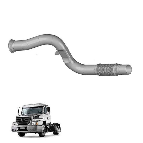Tubo Escape Mercedes 2726 272b 2726k Atron Orig 6934901119