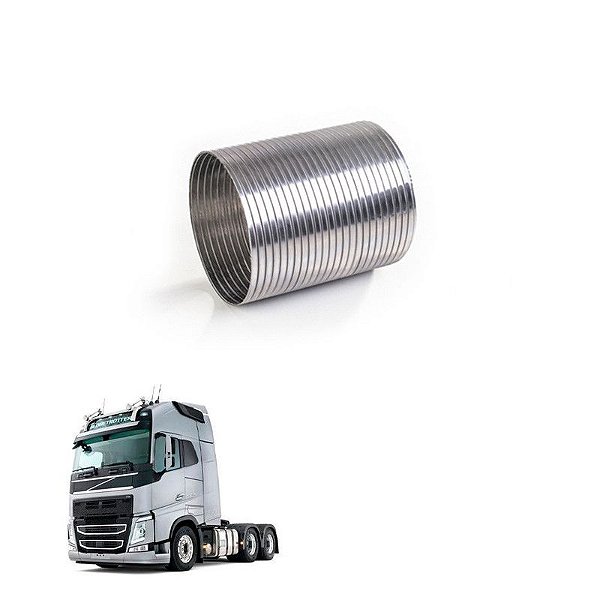 Tubo Flexível Volvo Nh 2000 Original 20442244 150mm 5 Poleg