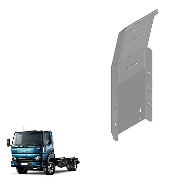 Suporte Paralama Ford Cargo 1119 Original Ec4516475bb Lado E