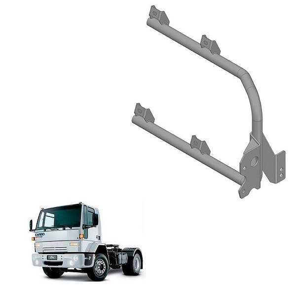 Suporte Paralama Ford Cargo 1719 1319 1519 Original Lado E