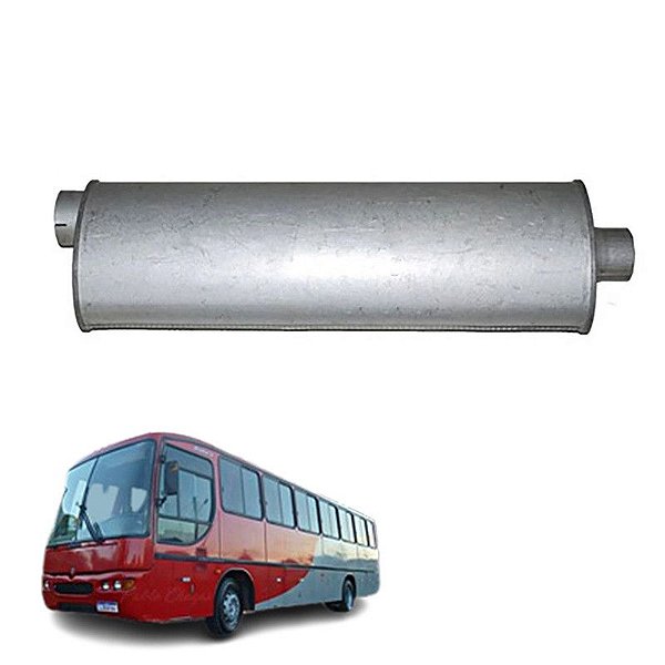 Silencioso Vw Ônibus 17210od Original Tar253121