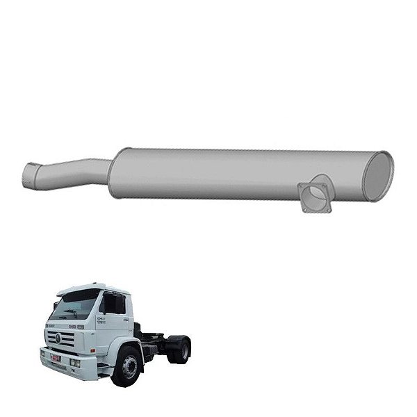 Silencioso Original Vw Titan Tractor 18310 2to253209 Euro 3