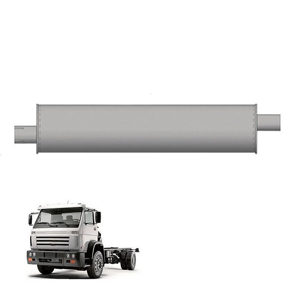 Silencioso Vw 7100 7110 Mwm Original 2rd253121e - Euro 3