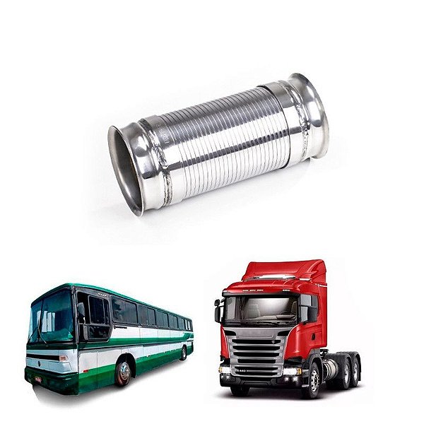 Tubo Motor Flexível Scania S4 S5 Original 1753639 320mm