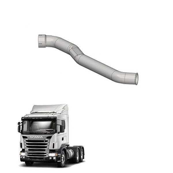 Tubo Terminal Adaptação Le Scania Freio Retarder 4.1/2 Pol