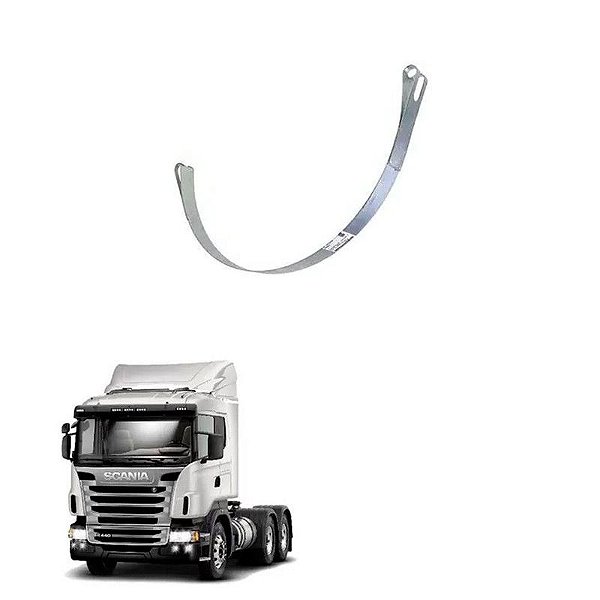Cinta Inox Catalisador Scania P G R Original 2089814 Euro 5