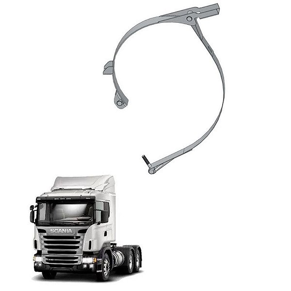 Conjunto Completo Fixação Catalisador Scania Euro 5