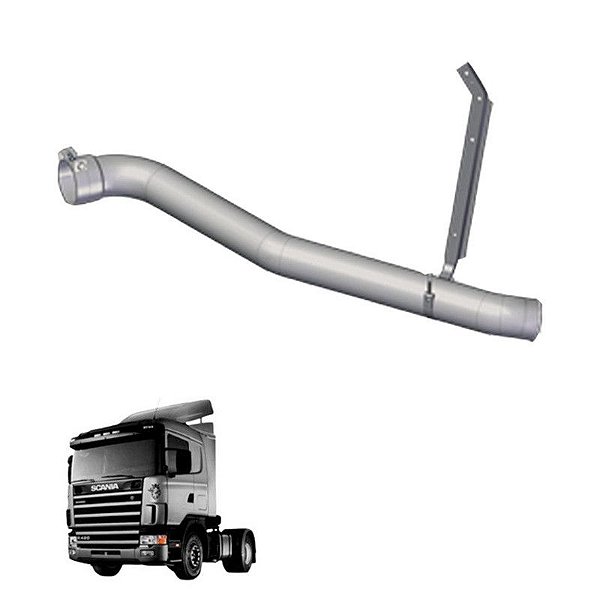 Kit Tubo Scania Euro 5 Saida Lado Esquerdo 4.1/2 Polegadas