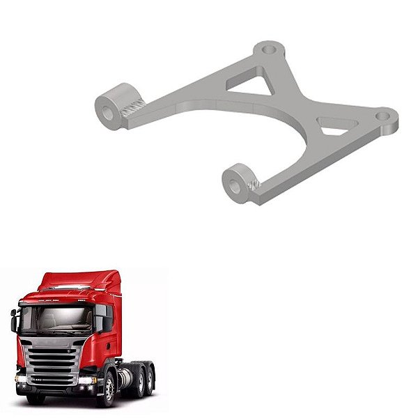 Suporte Fixação Estribo Scania Original 1545119 Lado D
