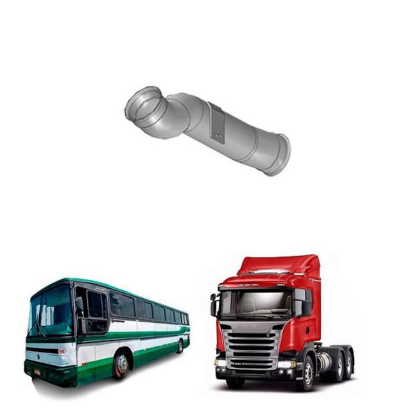 Tubo Intermediário Scania T R 114 124 Original 1364356