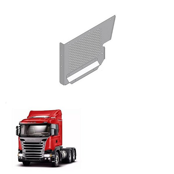 Defletor Calor Dianteiro Scania Serie4 Original 1442119
