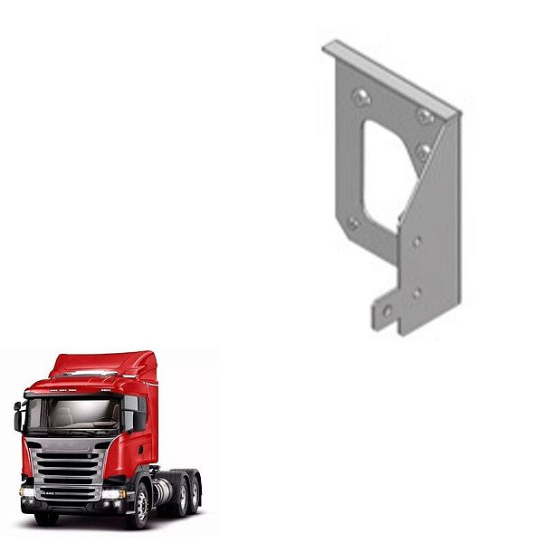 Suporte Macaco Hidráulico Scania S4 2006 Em Diante Euro 3