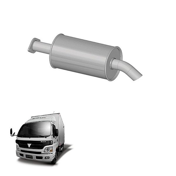 Silencioso Mini Truck Foton Cumins C3.5 14 Dt